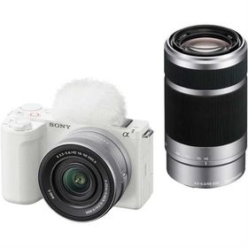 SONY（ソニー） ZV-E10M2X W デジタル一眼カメラα[Eマウント] VLOGCAM ZV-E10 II ダブルズームレンズキット