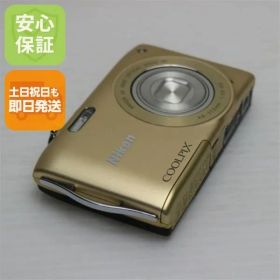超美品 COOLPIX S3300 スイートゴールド 即日発送 デジカメ Nikon デジタルカメラ 本体 土日祝発送OK