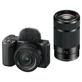 SONY ソニー VLOGCAM ZV-E10II ダブルズームレンズキット ブラック(ZV-E10M2X/B)