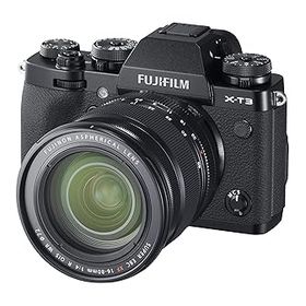 【中古】（非常に良い）富士フイルム(FUJIFILM) ミラーレス一眼カメラ X-T3 XF16-80mmレンズキット ブラック X-T3LK-1680-B