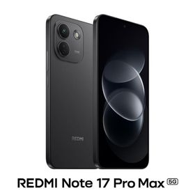 Xiaomi(シャオミ) REDMI Note 17 Pro Max 5G (8GB/ 512GB) -ブラック(SIMフリー版) MZB0P35JP 返品種別A
