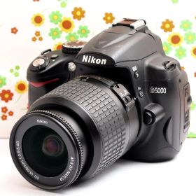 【スマホに転送】Nikon D5000 レンズキット✨初心者おすすめ♪自撮り液晶