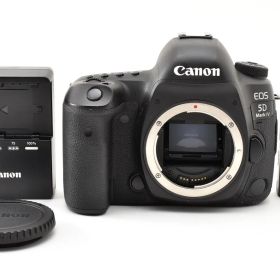 [美品・ショット数 582] Canon EOS 5D Mark IV SLR Digtal Camera Body 一眼レフ #3114465A