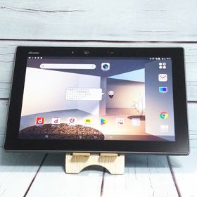 【送料無料】docomo arrows Tab F-02K Black ブラック 本体 白ロム SIMロック解除済み SIMフリー B707585
