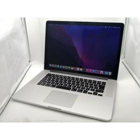 【中古】Apple MacBook Pro 15インチ Corei7:2.2GHz Retinaディスプレイモデル MJLQ2J/A (Mid 2015)【新宿2】保証期間1ヶ月【ランクB】
