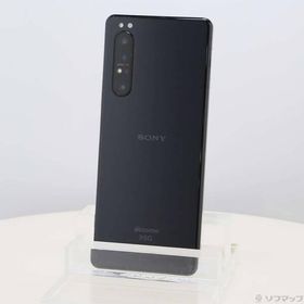 〔中古〕SONY(ソニー) Xperia 1 II 128GB ブラック SO-51A docomoロック解除SIMフリー〔269-ud〕