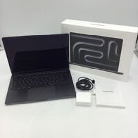 中古 Apple MacBook Pro 14.2インチ 2024(M4 10CPU 16GPU/16GB/512GB) スペースブラック MW2U3J/A 5070001669 状態： B:良品