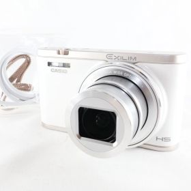 【美品】CASIO デジタルカメラ EXILIM EX-ZR4000WE 超広角19mm アニメーション動画を作れる「ワイドビューフォト」 EXZR4000 ホワイト