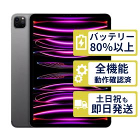 【極美品】iPad Pro 11 第4世代 Wi-Fi 256GB 【A2759】 < MNXF3J/A >｜スペースグレイ｜本体【バッテリー100％】【整備済製品】XW3R