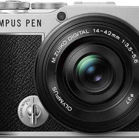 【中古】 オリンパス OLYMPUS ミラーレス一眼カメラ PEN E-P7 14-42mm EZレンズキット シルバー 当店保証30日間 人気 ミラーレス一眼 ミラーレス デジタルカメラ 中古