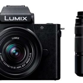 【中古】 パナソニック(Panasonic) 小型・軽量ミラーレス一眼カメラ ルミックス ダブルズームレンズキット ブラック DC-G100DW-K 当店保証30日間 人気 ミラーレス一眼 ミラーレス デジタルカメラ 中古