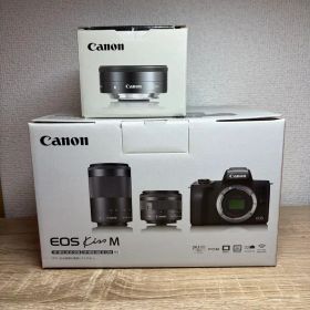 Canon EOS Kiss M ダブルズームキット＋単焦点レンズ