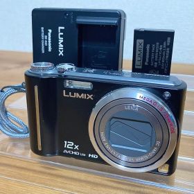 動作品 Panasonic DMC-TZ7 黒 デジカメ