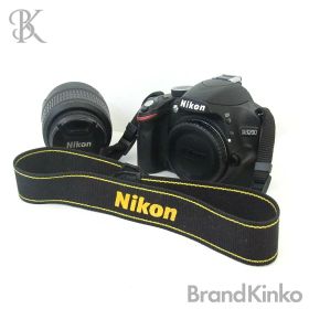 ニコン D3200 AF-S DX 18-55mm F3.5-5.6G デジタル一眼レフカメラ Nikon 動作確認済み ∞【中古】