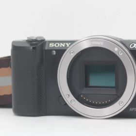 ソニー SONY α5000 ボディ ブラック ストラップ付き #420a