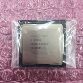 中古 INTEL Core i7 9700K (1151/3.60GHz/12M/C8/T8) 138481 状態： B:良品