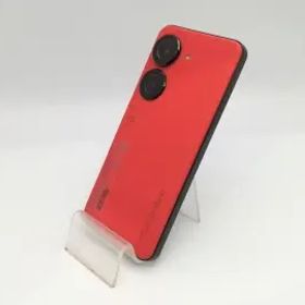 【中古】ASUS 国内版 【SIMフリー】 Zenfone 9 8GB 128GB サンセットレッド ZF9-RD8S128【大阪堂島】保証期間１ヶ月【ランクB】