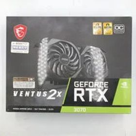 中古 【LHR版】MSI GeForce RTX 3070 VENTUS 2X 8G OC LHR (RTX3070 8GB) 146437 状態： C:並品