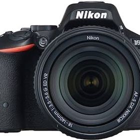 【中古】Nikon デジタル一眼レフカメラ D5500 18-140 VR レンズキット ブラック 2416万画素 3.2型液晶 タッチパネル D5500LK18-140BK