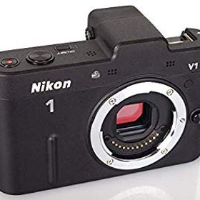【中古】Nikon ミラーレス一眼カメラ Nikon 1 (ニコンワン) V1 (ブイワン) ボディ ブラック N1 V1 BK tf8su2k