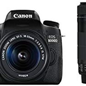 【中古】Canon デジタル一眼レフカメラ EOS 8000D ダブルズームキット EF-S18-55mm/EF-S55-250mm 付属 EOS8000D-WKIT qqffhab