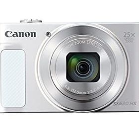 【中古】Canon コンパクトデジタルカメラ PowerShot SX620 HS ホワイト 光学25倍ズーム/Wi-Fi対応 PSSX620HSWH