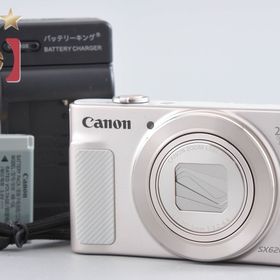 【中古】Canon キヤノン PowerShot SX620 HS ホワイト コンパクトデジタルカメラ