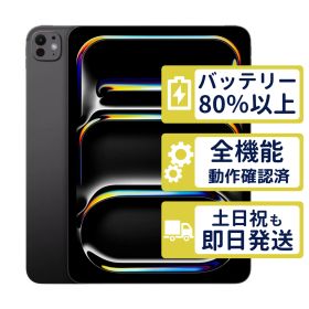 【極美品】iPad Pro 11 M5 Wi-Fi+Cellular 256GB <第6世代>【A3358】 < ME2N4J/A >｜スペースブラック｜本体｜SIMフリー【バッテリー100％】【整備済製品】9528