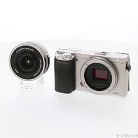 〔中古品〕 α6000 パワーズームレンズキット シルバー ILCE-6000L〔中古品〕 α6000 パワーズームレンズキット シルバー ILCE-6000L