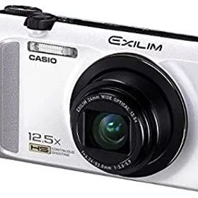 【中古】CASIO デジタルカメラ EXILIM EX-ZR200 ホワイト EX-ZR200WE