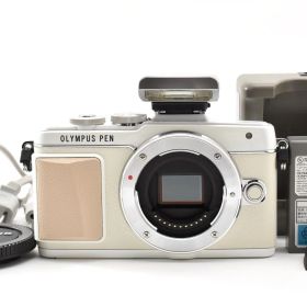 【超美品】SC:152 OLYMPUS PEN Lite E-PL7 Mirrorless Camera Body White オリンパス ミラーレスカメラ #L276