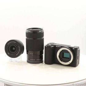 〔中古〕SONY(ソニー) VLOGCAM ZV-E10 II ダブルズームレンズキット ブラック ZV-E10M2X B〔262-ud〕