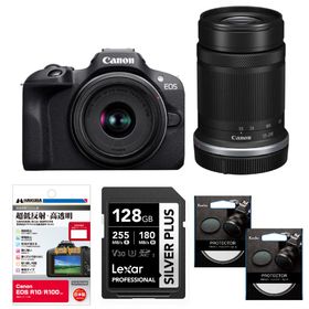 【お買い得セット】Canon キヤノン EOS R100 ダブルズームキット【JAN:4549292214628-01】
