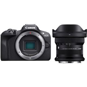 CANON(キヤノン) 【セット 超広角でダイナミックに ズームレンズ1本】EOS R100 ボディ＋シグマ10-18mm F2.8セット
