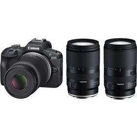 CANON(キヤノン) 【セット 広角から望遠まで ズームレンズ4本】EOS R100 ダブルズームキット＋17-70mm F2.8+18-300mmズームセット