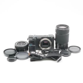 SONY α6400 ダブルズームキット 黒 ショット4,441回