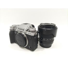【中古】FujiFilm FUJIFILM X-T5 XF16-50mmレンズキット 日英2言語設定モデル シルバー【大阪本店】保証期間１ヶ月【ランクB】