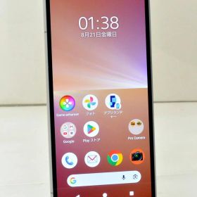 白ロム docomo SIMフリー SONY Xperia 5 V 128GB Android15 プラチナシルバー SO-53D 初期化済 【m035772】【中古】【K20261020】