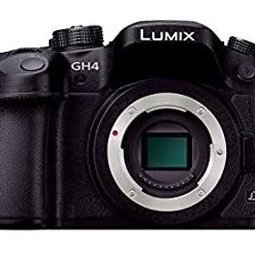 【中古】パナソニック ミラーレス一眼カメラ ルミックス GH4 ボディ ブラック DMC-GH4-K 9jupf8b