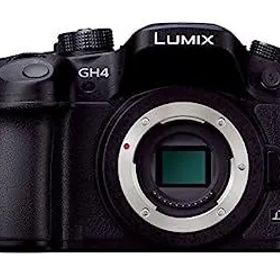 【中古】（非常に良い）パナソニック ミラーレス一眼カメラ ルミックス GH4 ボディ ブラック DMC-GH4-K