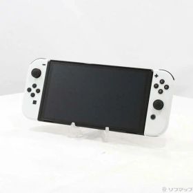 【中古】Nintendo(任天堂) Nintendo Switch 有機ELモデル Joy-Con(L)／(R) ホワイト 【276-ud】