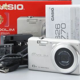 【中古】CASIO カシオ EXILIM EX-ZS26 シルバー コンパクトデジタルカメラ 元箱付き