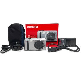 ■ 美品 ■ カシオ CASIO EXILIM EX-ZR400 シルバー 《元箱付属》