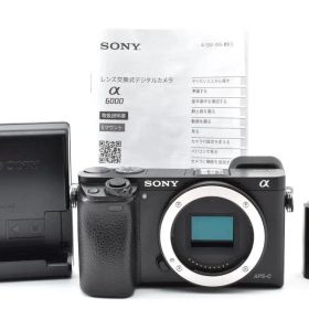 ★美品★ SONY ソニー α6000 ボディ ミラーレス一眼 #K637-4