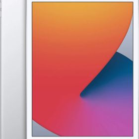 【超美品・Aランク】 Apple iPad 第8世代 32GB シルバー Wi-Fiモデル 電池80％以上 [純正ライトニングケーブル付き]