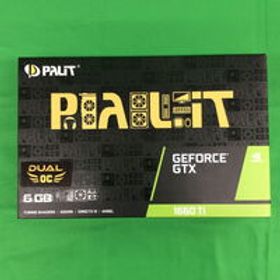 中古 Palit NE6166TS18J9-1160A (GTX1660Ti 6GB Dual OC) 192444 状態： C:並品