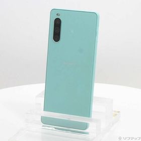 〔中古〕SONY(ソニー) Xperia 10 IV 128GB ミント A202SO Softbank SIMフリー〔352-ud〕