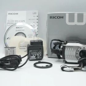【K2073】 RICOH WG-4 シルバー 箱付き リコー