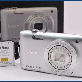 ニコン Nikon COOLPIX S3300 6x 元箱、バッテリー付属 同梱無料 #ak950