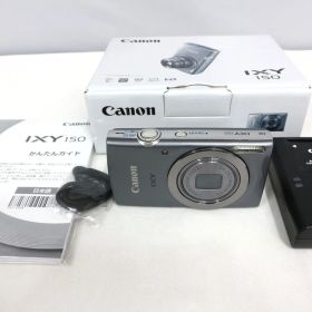 【箱あり】Canon IXY 150 シルバー コンパクトデジタルカメラ デジカメ オールドコンデジ S046